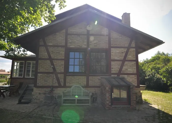 아파트 Romantisches Am Waldesrand Mit Gartensauna *